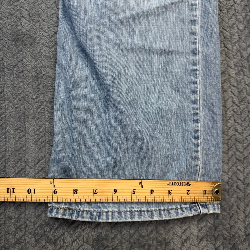 Levi's 569 Jeans Mens Loose Straight Light Wash Blue 36x28 Denim Y2K Baggy Fit